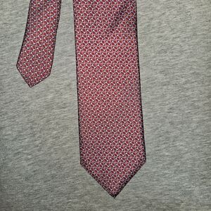 Brooks Brothers Made in USA Tie - Red/Patterned
